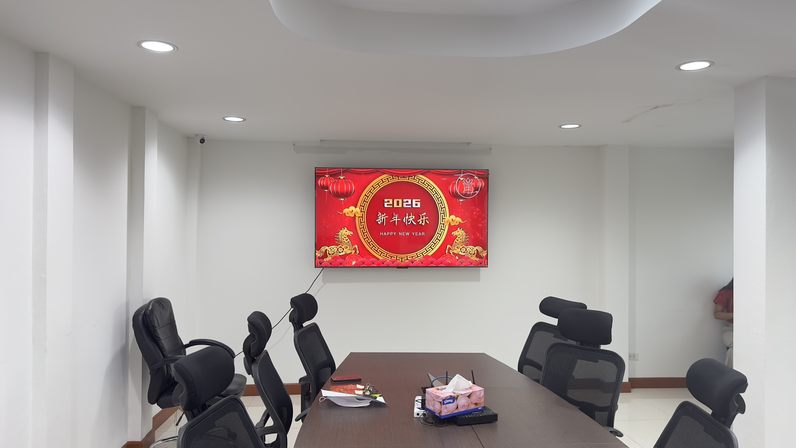 Chinese New Year Thailand celebration at MingDeng office meeting room